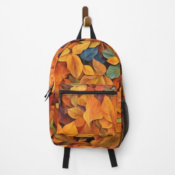 Item preview, Autumnal Whispers Oil Painting Leaves #3 designed and sold by NatureSight.