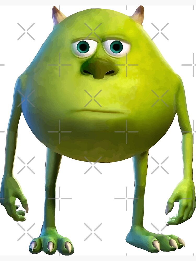 Mike Wazowski Funny Meme Photographic Print