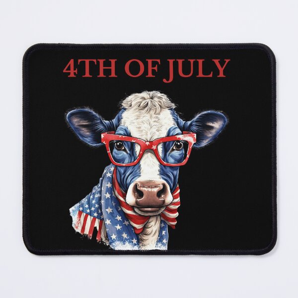 Item preview, Happy 4th of July Cow designed and sold by MyIdeas82.