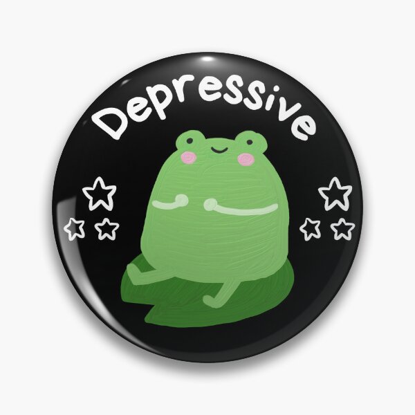 Item preview, Depressive Cool Funny Frog Trope designed and sold by Maviartig.