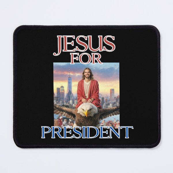Item preview, Jesus Christ for US president in New York christian political american US gifts designed and sold by thankful-loco.
