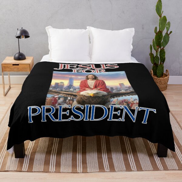 Item preview, Jesus Christ for US president in New York christian political american US gifts  designed and sold by thankful-loco.