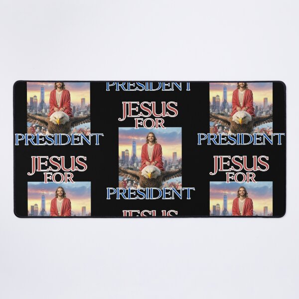 Item preview, Jesus Christ for US president in New York christian political american US gifts  designed and sold by thankful-loco.