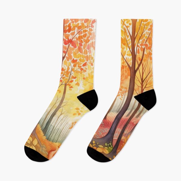 Item preview, Autumnal Mood Watercolor Painting #4 designed and sold by NatureSight.