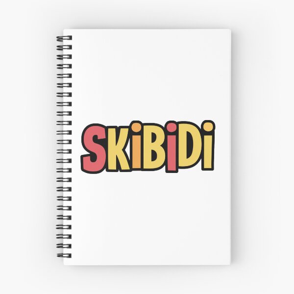 Item preview, Skibidi Bold Text designed and sold by FatGiantCat.