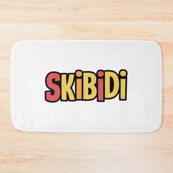 Item preview, Skibidi Bold Text designed and sold by FatGiantCat.