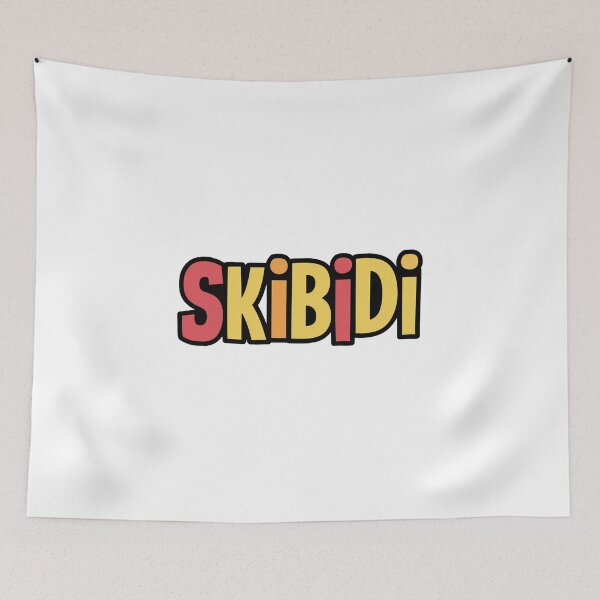 Item preview, Skibidi Bold Text designed and sold by FatGiantCat.