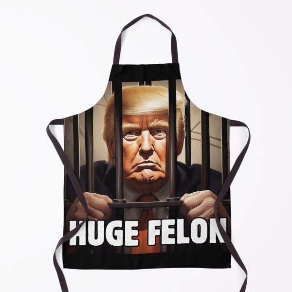 Item preview, HUGE FELON: Hilarious Donald Trump Behind Bars designed and sold by Hlvargo.