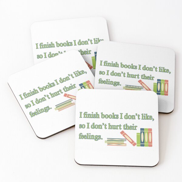 Item preview, I Finish Books I Don't Like designed and sold by BeWitchingMom.