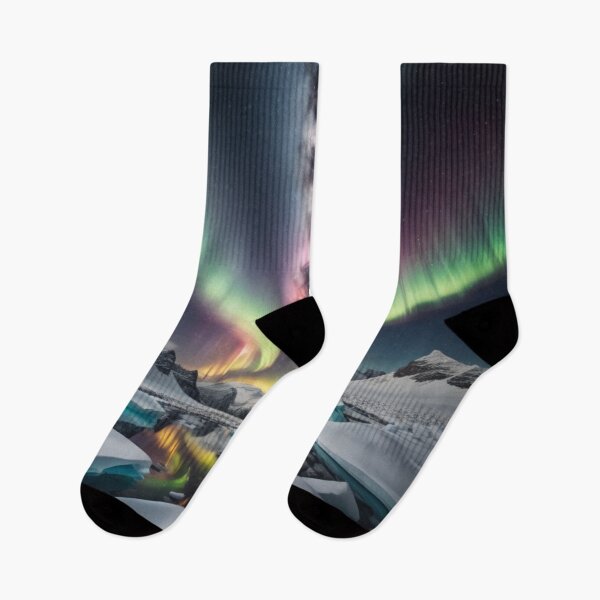 Item preview, Aurora Australis Antarctica Reflections Light Show designed and sold by EnchantedVista.