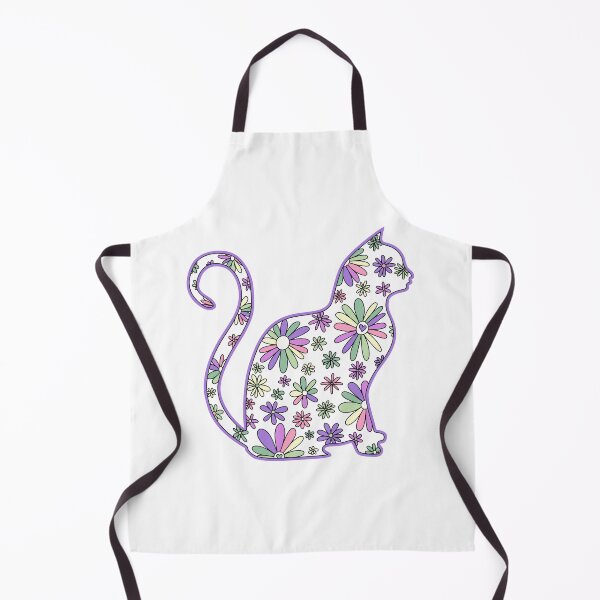 Item preview, Flower doodle cat LGBTQ+ Genderfae Pride Flag designed and sold by JoyfulJen.