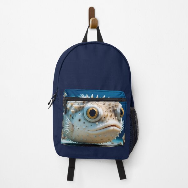 Item preview, Funny Little Spiky Pufferfish In The Ocean designed and sold by TheArtOfPat.