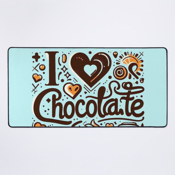 Item preview, I Love Chocolate: A Sweet and Simple Declaration of Love designed and sold by ArtSaba.