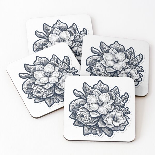 Item preview, Vintage Floral Bouquet Illustration Flower designed and sold by ArtKae.