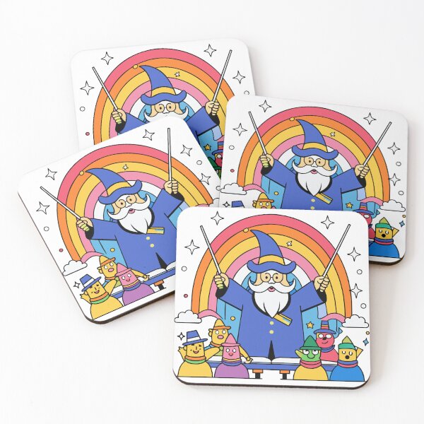 Item preview, Plump Rainbow Wizard Conducting designed and sold by omerfdln34.