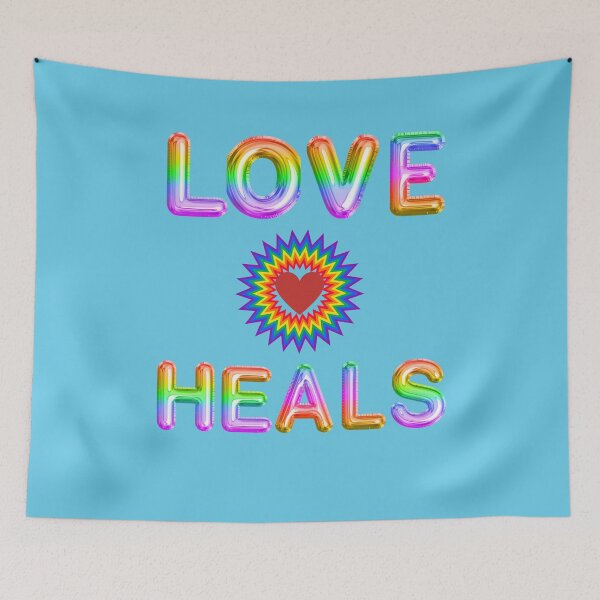 Item preview, Love heals designed and sold by seahorse crossing.