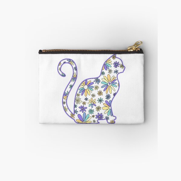 Item preview, Flower doodle cat LGBTQ+ Genderfaun Pride Flag designed and sold by JoyfulJen.