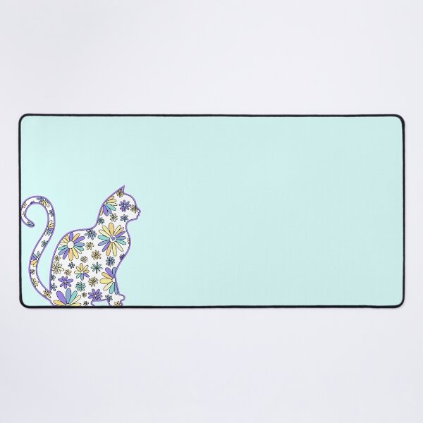Item preview, Flower doodle cat LGBTQ+ Genderfaun Pride Flag designed and sold by JoyfulJen.
