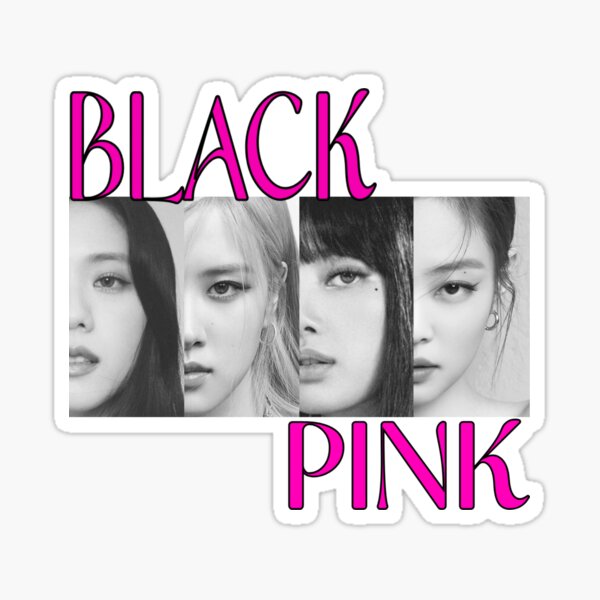 Black Pink Boombayah Stickers for Sale | Redbubble
