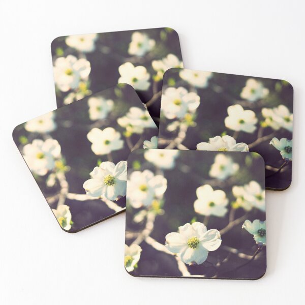 Item preview, Dogwood flower tree photo print designed and sold by CozyKTCat.