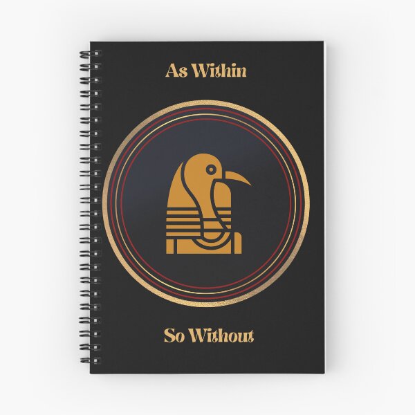 Item preview, As Within So Without. The Kybalion.  Thoth, Ancient Egypt.  designed and sold by Anahata Realm.