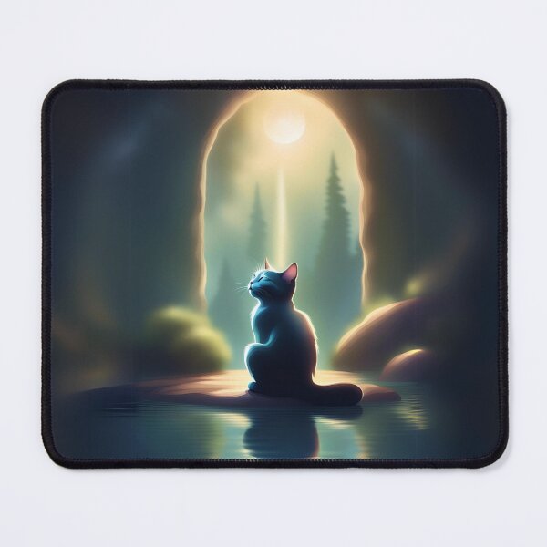 Item preview, Cat Meditating designed and sold by LuxWallDigital.