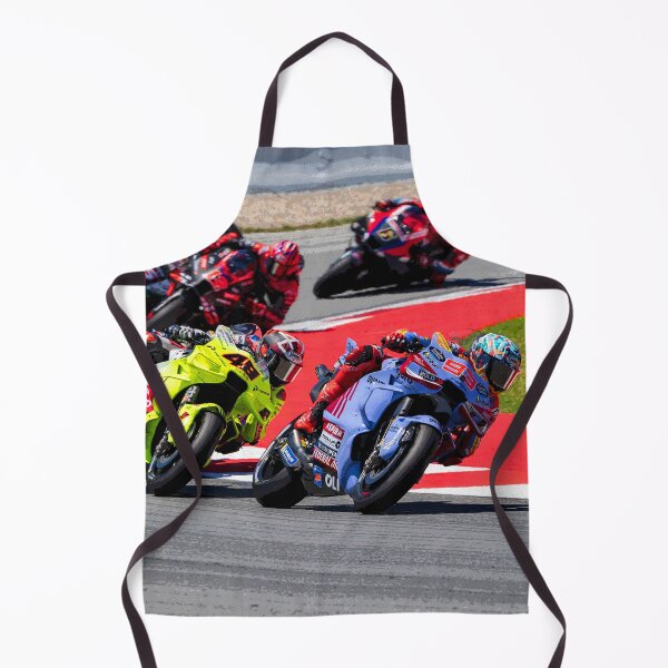 Item preview, The MotoGP field racing close together during the 2024 Mugello Grand Prix abstract designed and sold by Rodissimus1984.