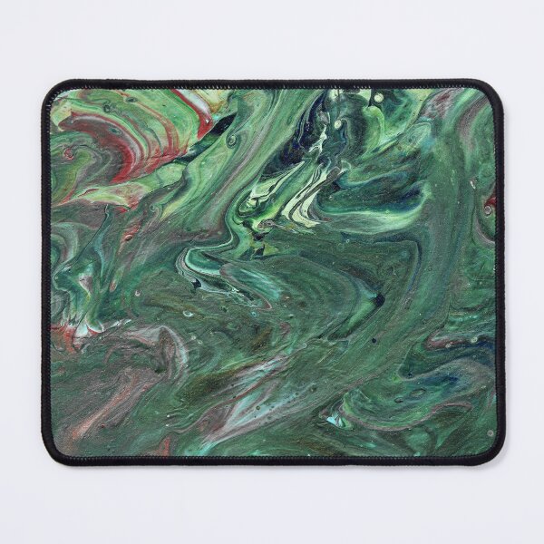 Item preview, Katmandu 3 Flowing Green Acrylic Abstract designed and sold by Doug  Siegel.