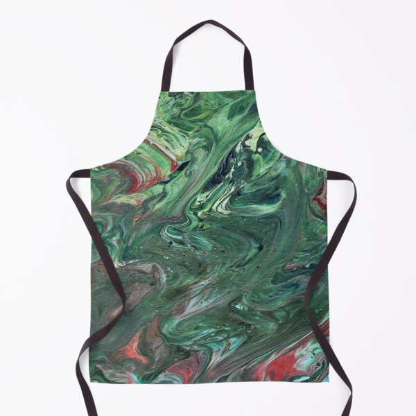 Item preview, Katmandu 3 Flowing Green Acrylic Abstract designed and sold by Doug  Siegel.