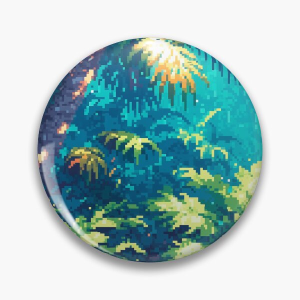 Item preview, Pixel Art: Tropical Rainforest Adventure designed and sold by Mauro  Brito.
