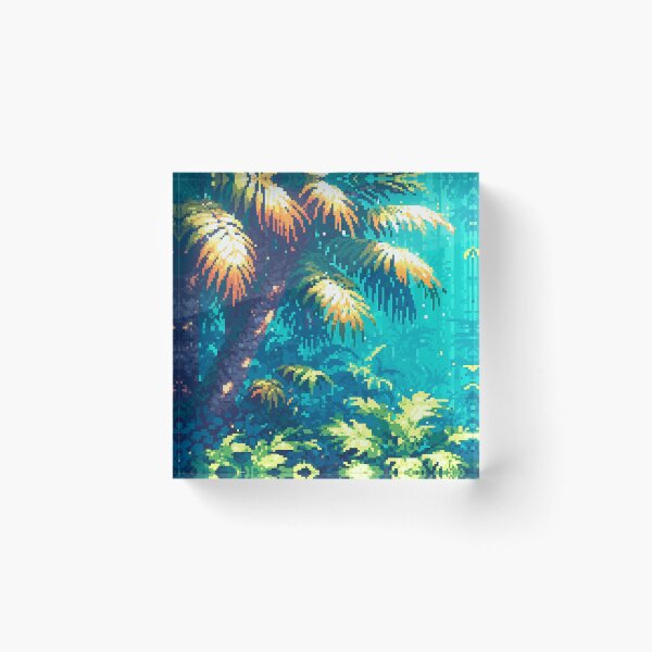 Item preview, Pixel Art: Tropical Rainforest Adventure designed and sold by Mauro  Brito.