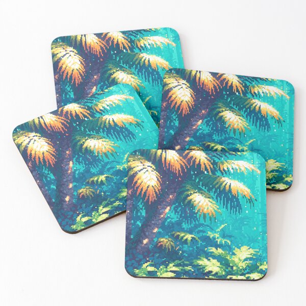 Item preview, Pixel Art: Tropical Rainforest Adventure designed and sold by Mauro  Brito.
