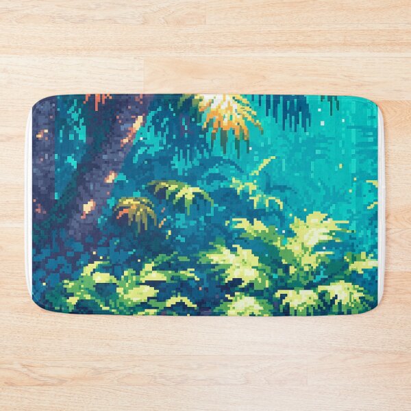 Item preview, Pixel Art: Tropical Rainforest Adventure designed and sold by Mauro  Brito.