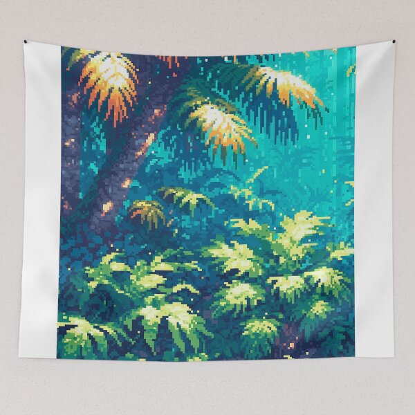Item preview, Pixel Art: Tropical Rainforest Adventure designed and sold by Mauro  Brito.