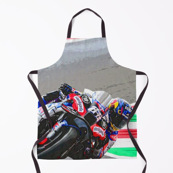 Item preview, Miguel Oliveira racing his MotoGP motorcycle through the corners of Mugello abstract designed and sold by Rodissimus1984.