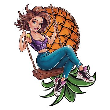 Artwork thumbnail, Swinger Cutie swinging by Vixen-Games
