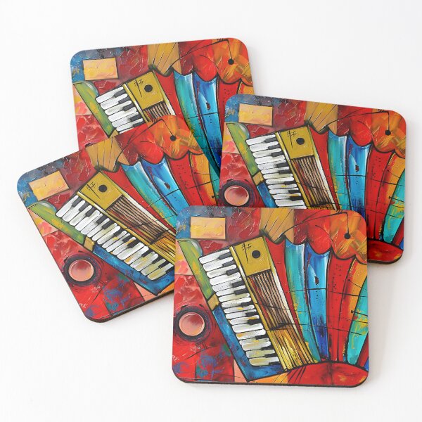 Item preview, Accordion Harmonic Musical Rhapsody - Vibrant Abstract Dynamic Composition Digital Art designed and sold by OlfactoART Studio.