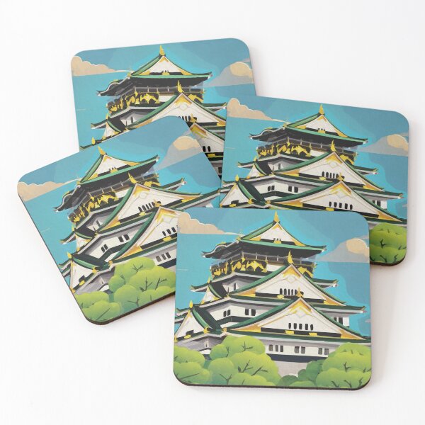 Item preview, Osaka Castle Summer in Japan designed and sold by TheJoeyStudio.