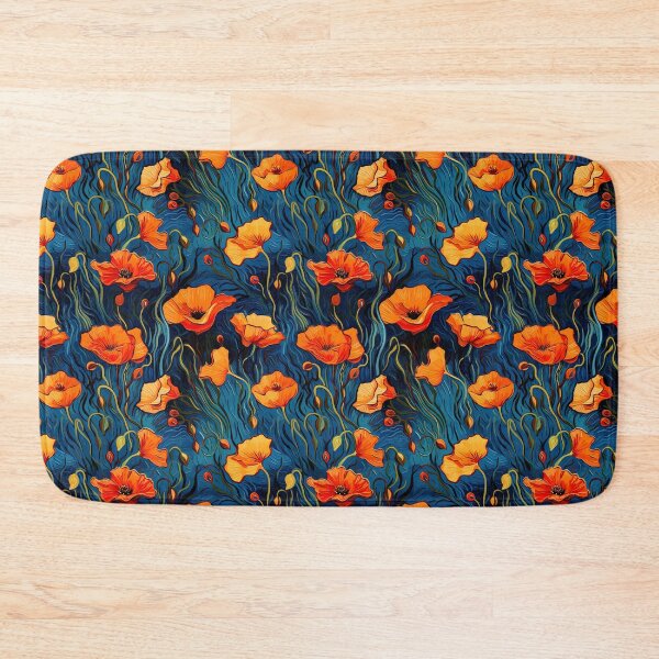 Item preview, Red Poppies Painting Pattern #2 designed and sold by NatureSight.