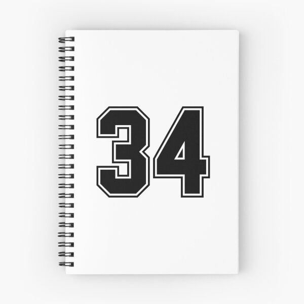 Item preview,  tRump Guilty - 34 felony counts - Number 34 (black on white) designed and sold by Thelittlelord.