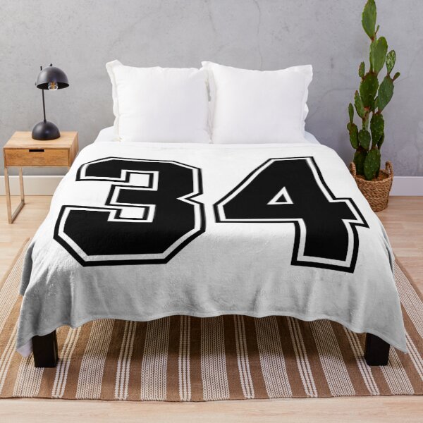 Item preview,  tRump Guilty - 34 felony counts - Number 34 (black on white) designed and sold by Thelittlelord.