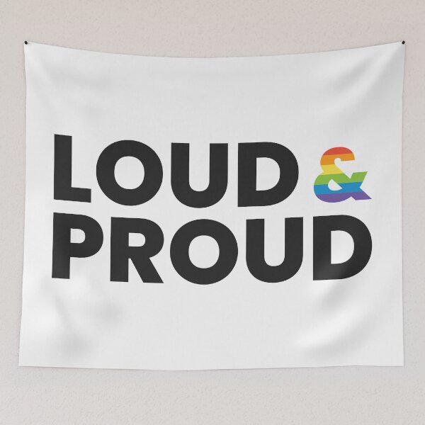 Item preview, Loud & Proud designed and sold by AstBP.