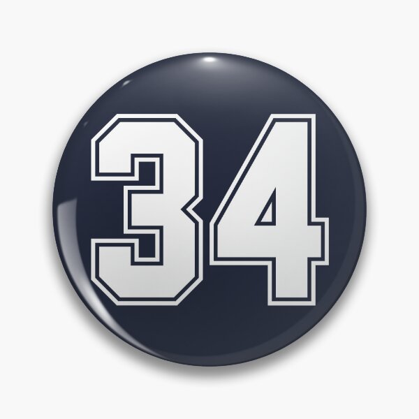 Item preview, tRump Guilty - 34 felony counts - Number 34 (white on blue) designed and sold by Thelittlelord.