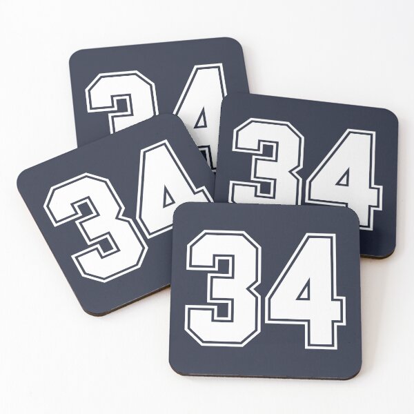 Item preview, tRump Guilty - 34 felony counts - Number 34 (white on blue) designed and sold by Thelittlelord.