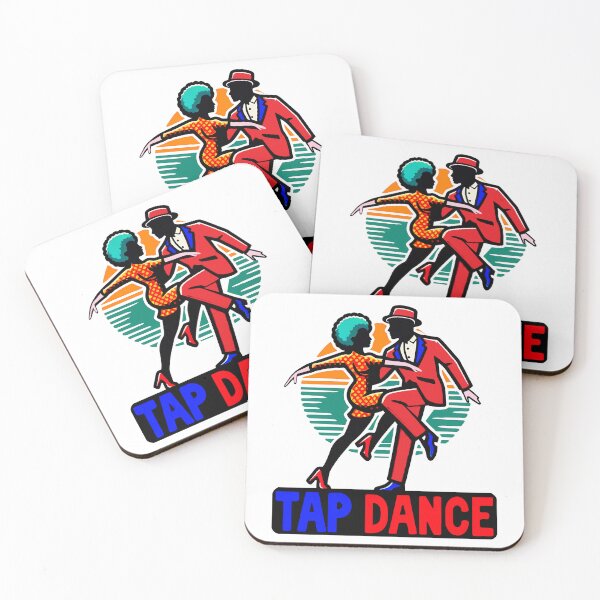 Item preview, Tap Dance the 1930 Dancing Couple with Text - Color Illustration Minimal designed and sold by AD-Digital-Art.