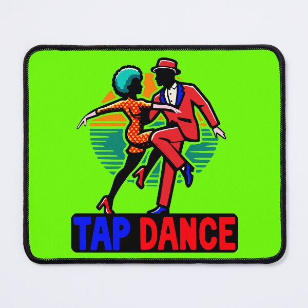 Item preview, Tap Dance the 1930 Dancing Couple with Text - Color Illustration Minimal designed and sold by AD-Digital-Art.
