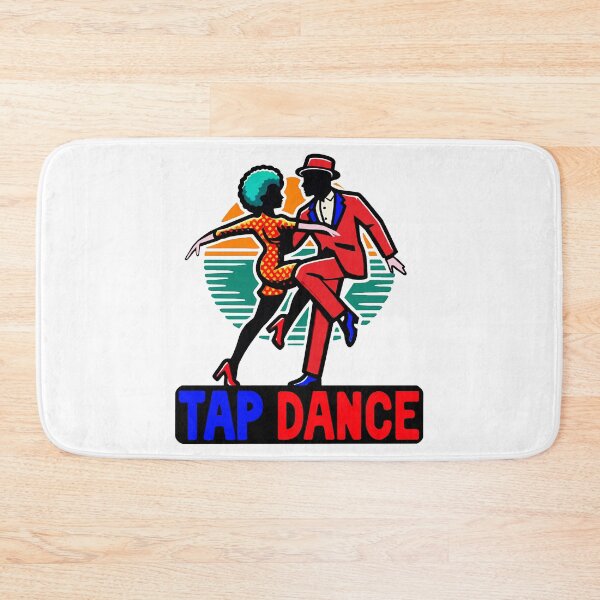Item preview, Tap Dance the 1930 Dancing Couple with Text - Color Illustration Minimal designed and sold by AD-Digital-Art.