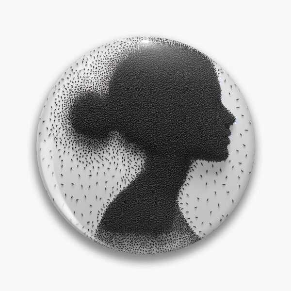 Item preview, Silhouette of ants 1 designed and sold by hhh-art.