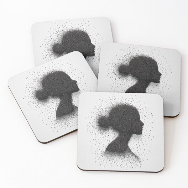 Item preview, Silhouette of ants 1 designed and sold by hhh-art.