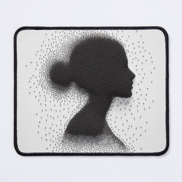 Item preview, Silhouette of ants 1 designed and sold by hhh-art.